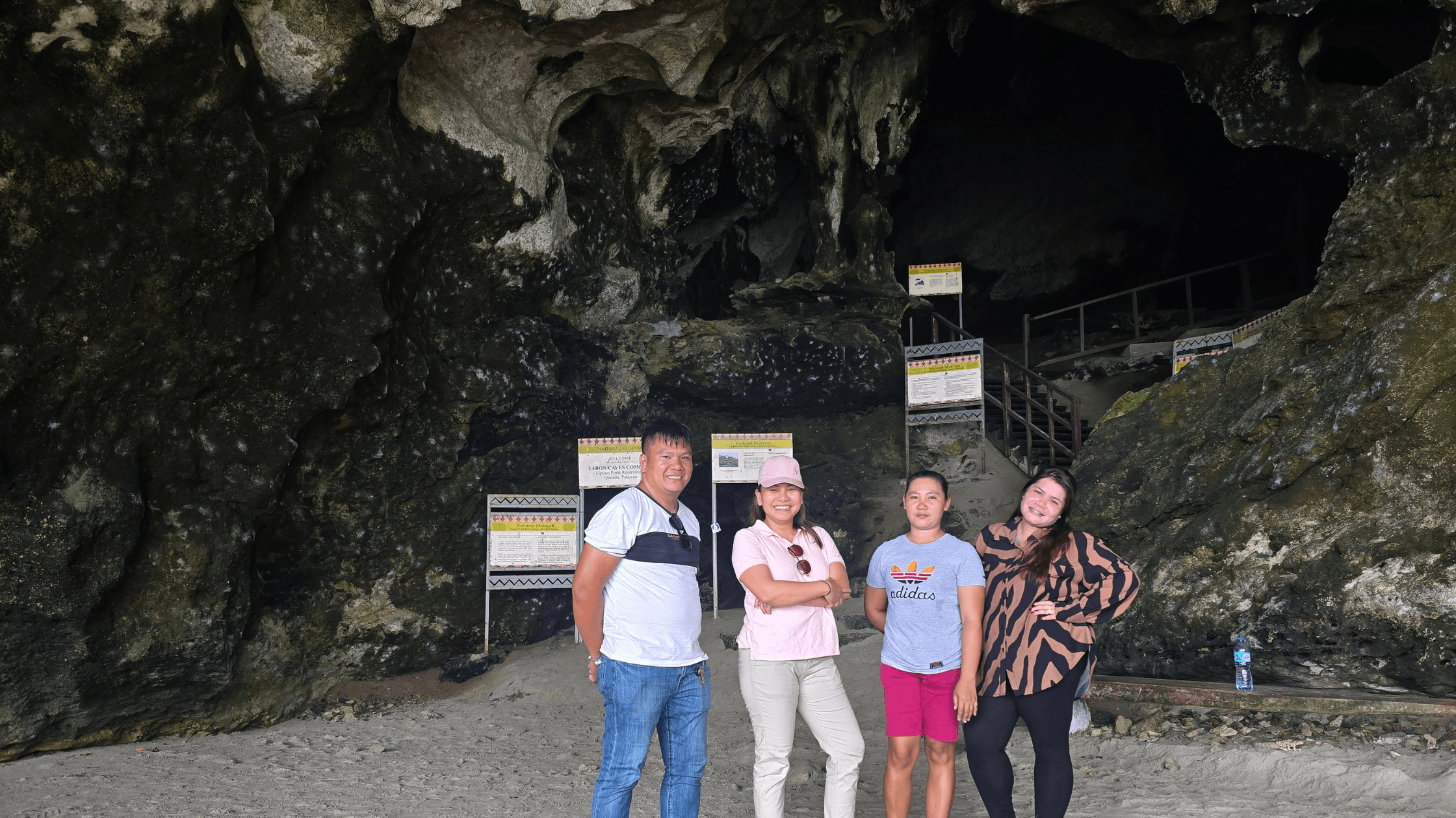 THE PRIMAVITA TEAM EXPLORES THE TABON CAVES